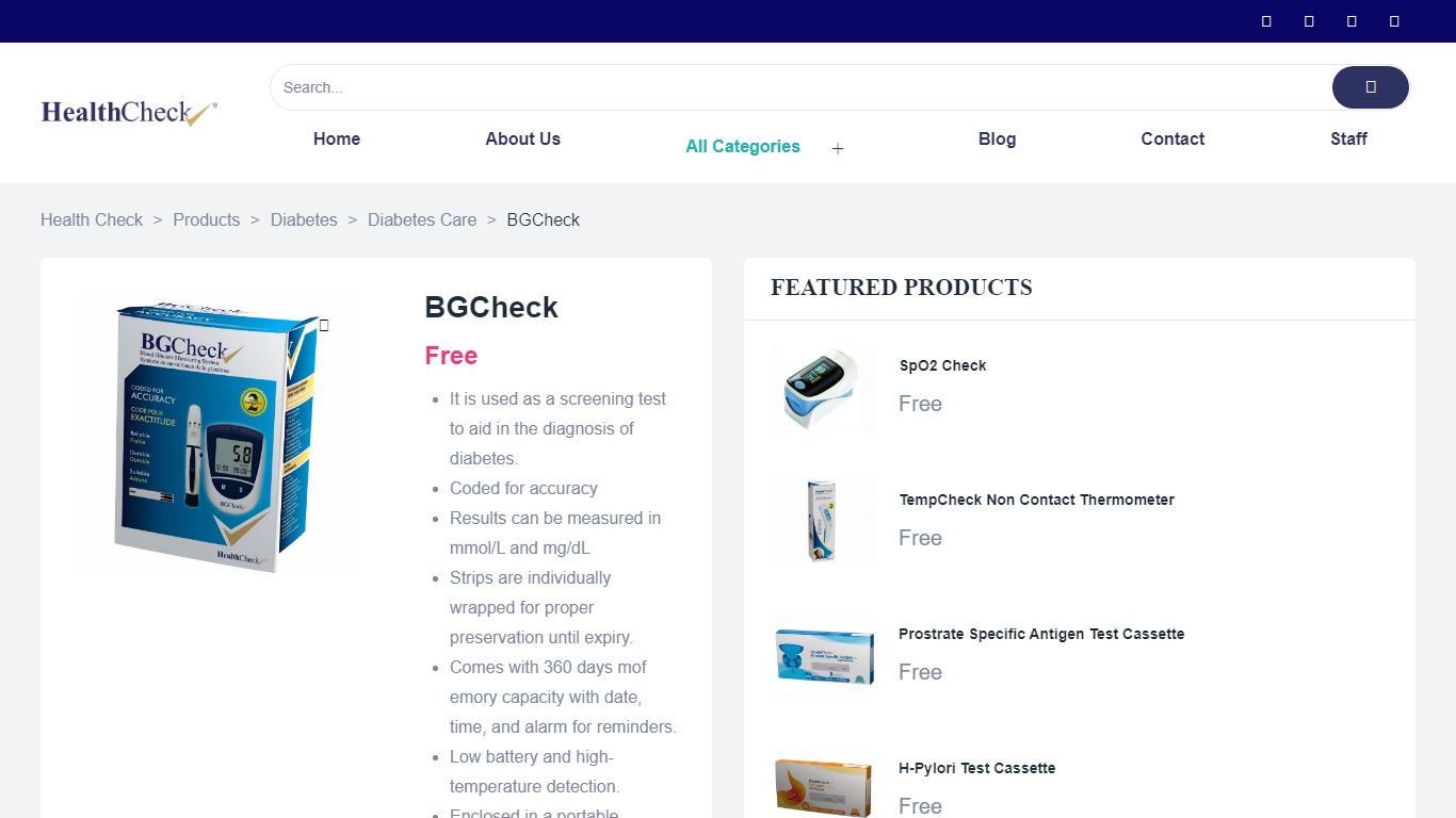 BGCheck – Health Check